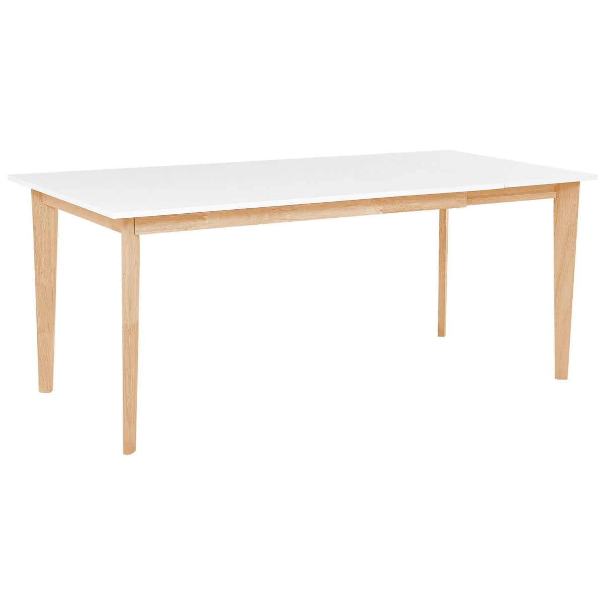 Stół do jadalni rozkładany SOLA Biały 140/180 cm 90 cm