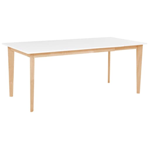 Stół do jadalni rozkładany SOLA Biały 140/180 cm 90 cm