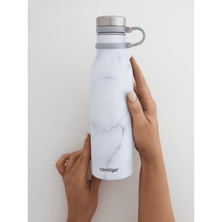 Butelka termiczna Contigo Matterhorn Couture 590ml - White Marble