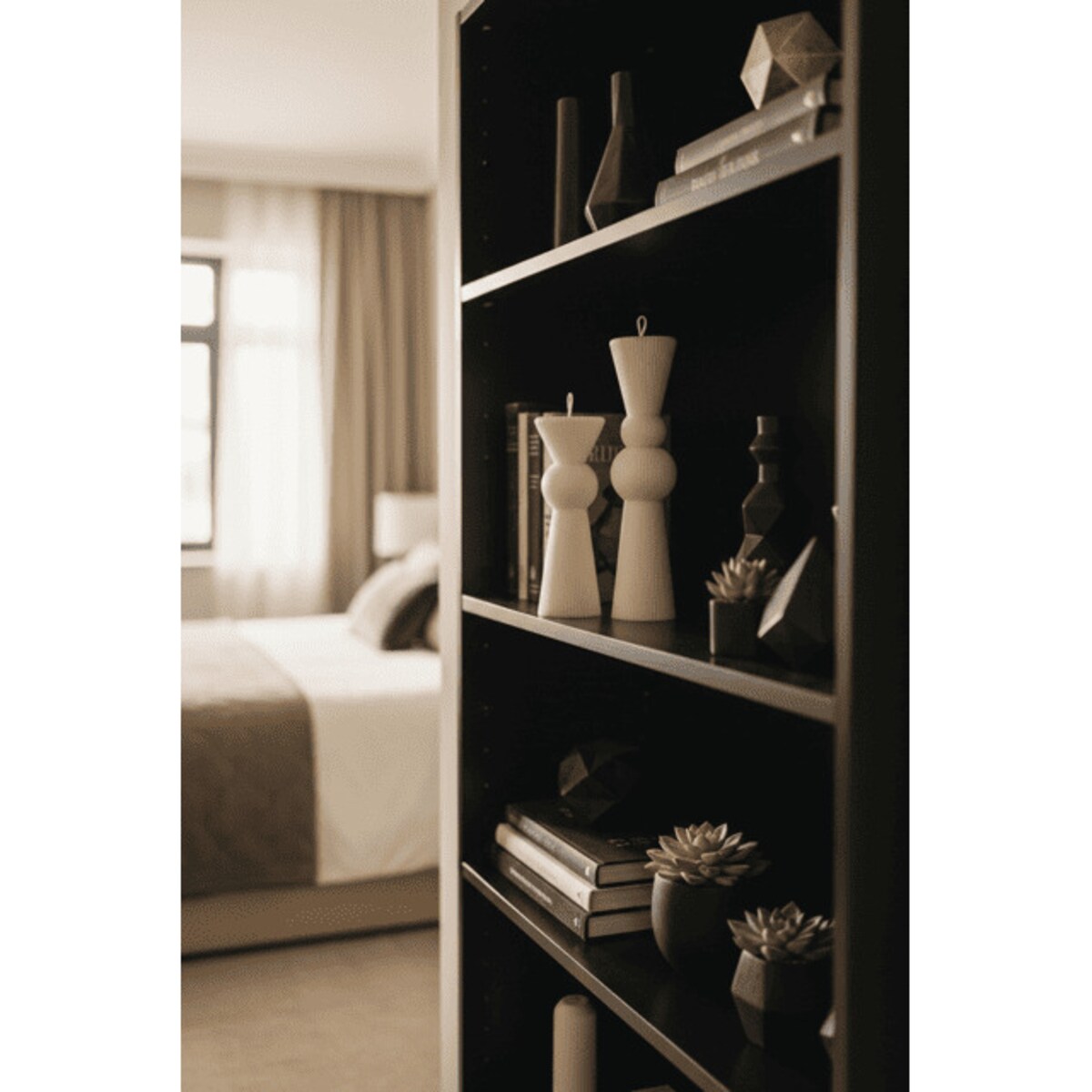 Zestaw świec sojowych Enzo – eleganckie świece handmade z naturalnego wosku