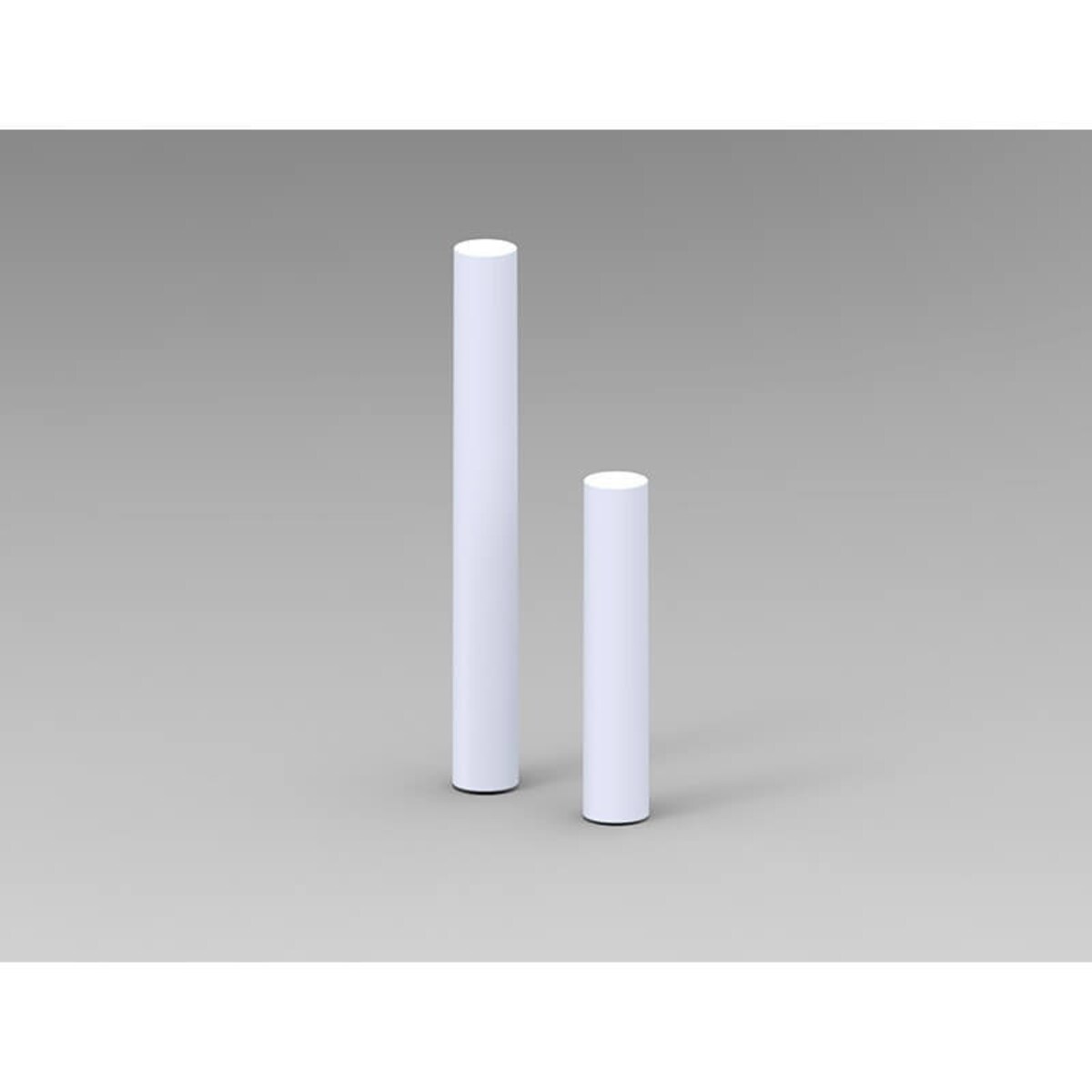 Balkonowa lampa stojąca Fity LUMFT160OFNW King Home LED 20W 6500K słupek IP65 biała