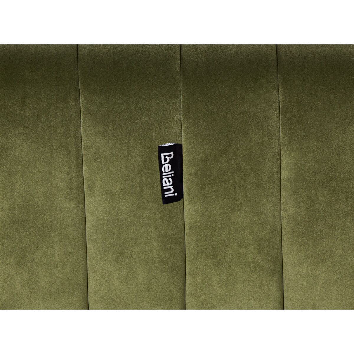 Sofa dla 3 osób MALUNG Welur Ciemnozielony