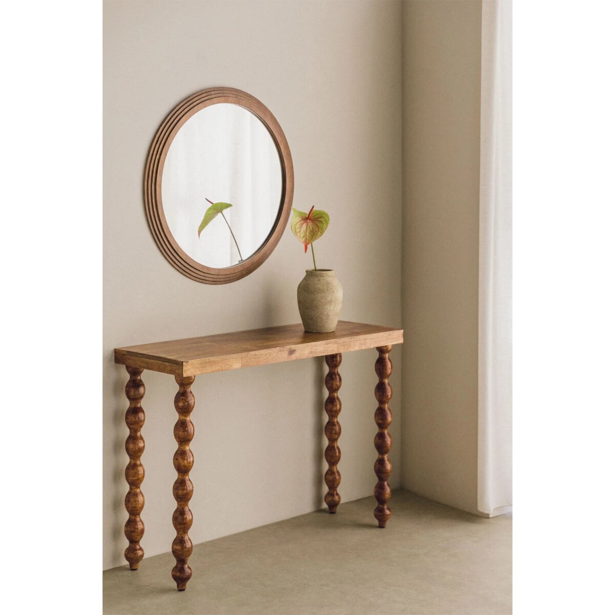 Konsola z drewna mango Tessaia 112 cm