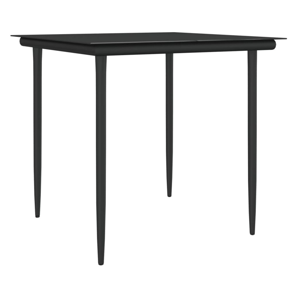 vidaXL 3-cz. zestaw mebli ogrodowych z poduszkami, polirattan i stal