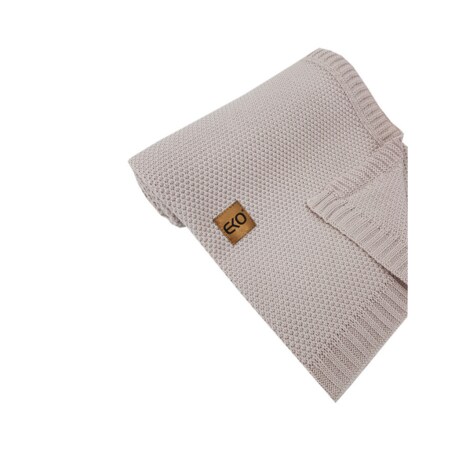 Kocyk bambusowy dla dziecka PUDROWY RÓŻ