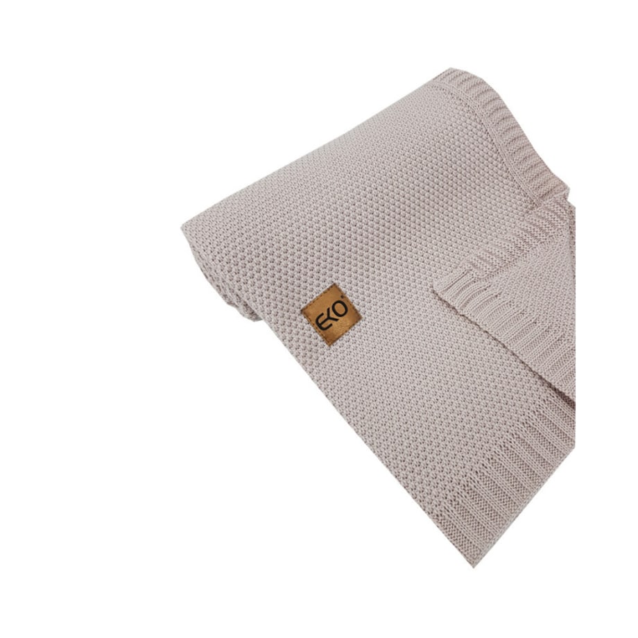 Kocyk bambusowy dla dziecka PUDROWY RÓŻ