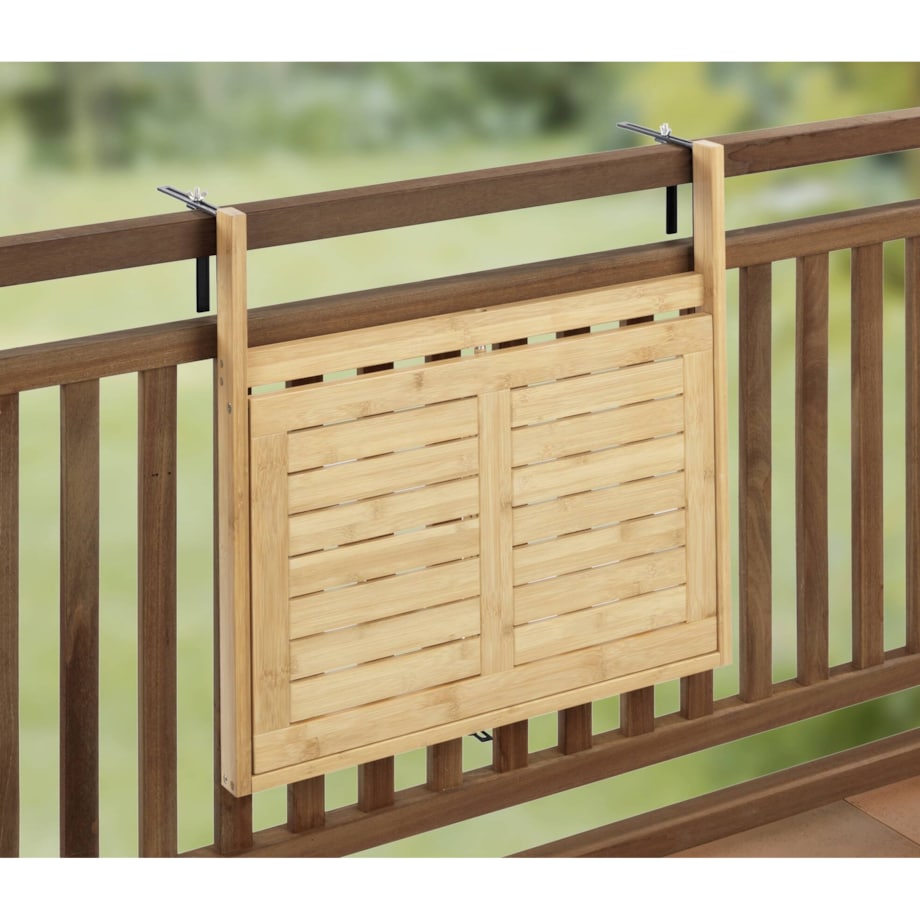 Składany stolik balkonowy na barierkę WAIKIKI