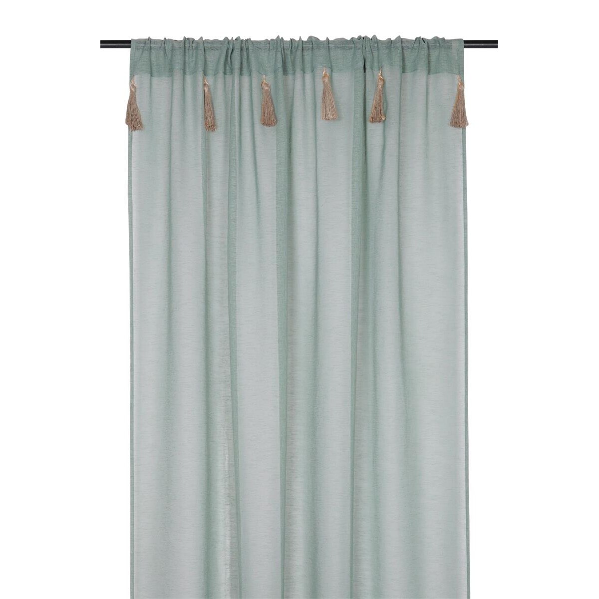 Firana z frędzlami, IBIZA, 140 x 260 cm