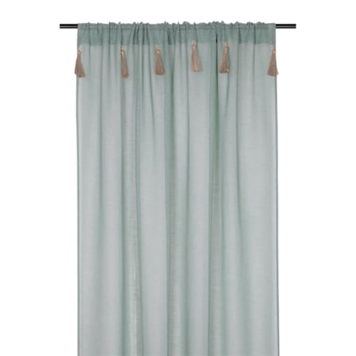 Firana z frędzlami, IBIZA, 140 x 260 cm