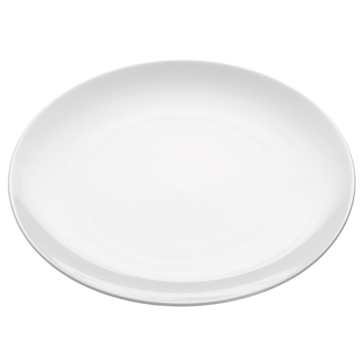 Talerz obiadowy Round, biały, średnica 27,5 cm