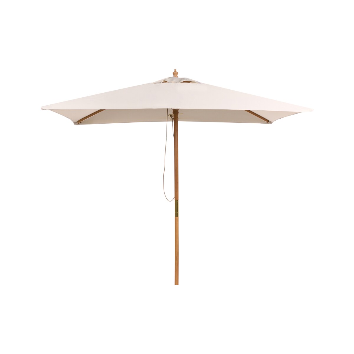 Parasol ogrodowy 195 cm FLAMENCO Jasnobeżowy
