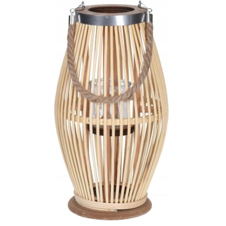 Lampion Bambusowy Rattanowy Latarnia 60 Cm