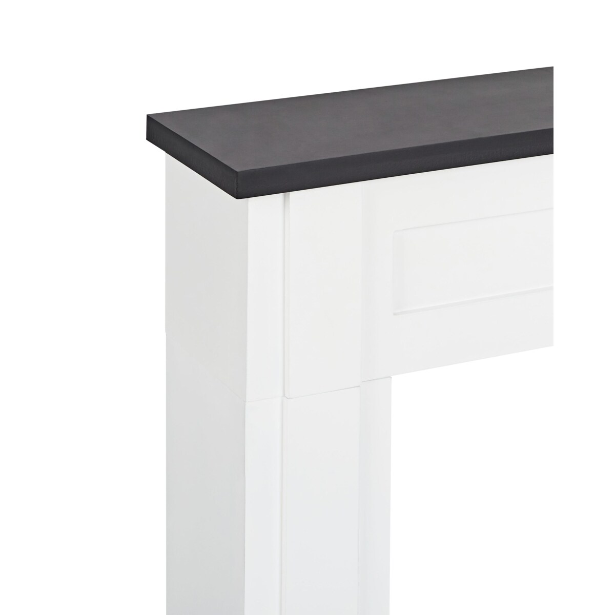 Portal kominkowy BAUDIN Biały