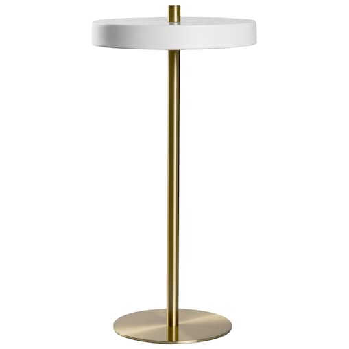 Lampa stołowa LED EVENLODE Ze ściemniaczem Metal Biały