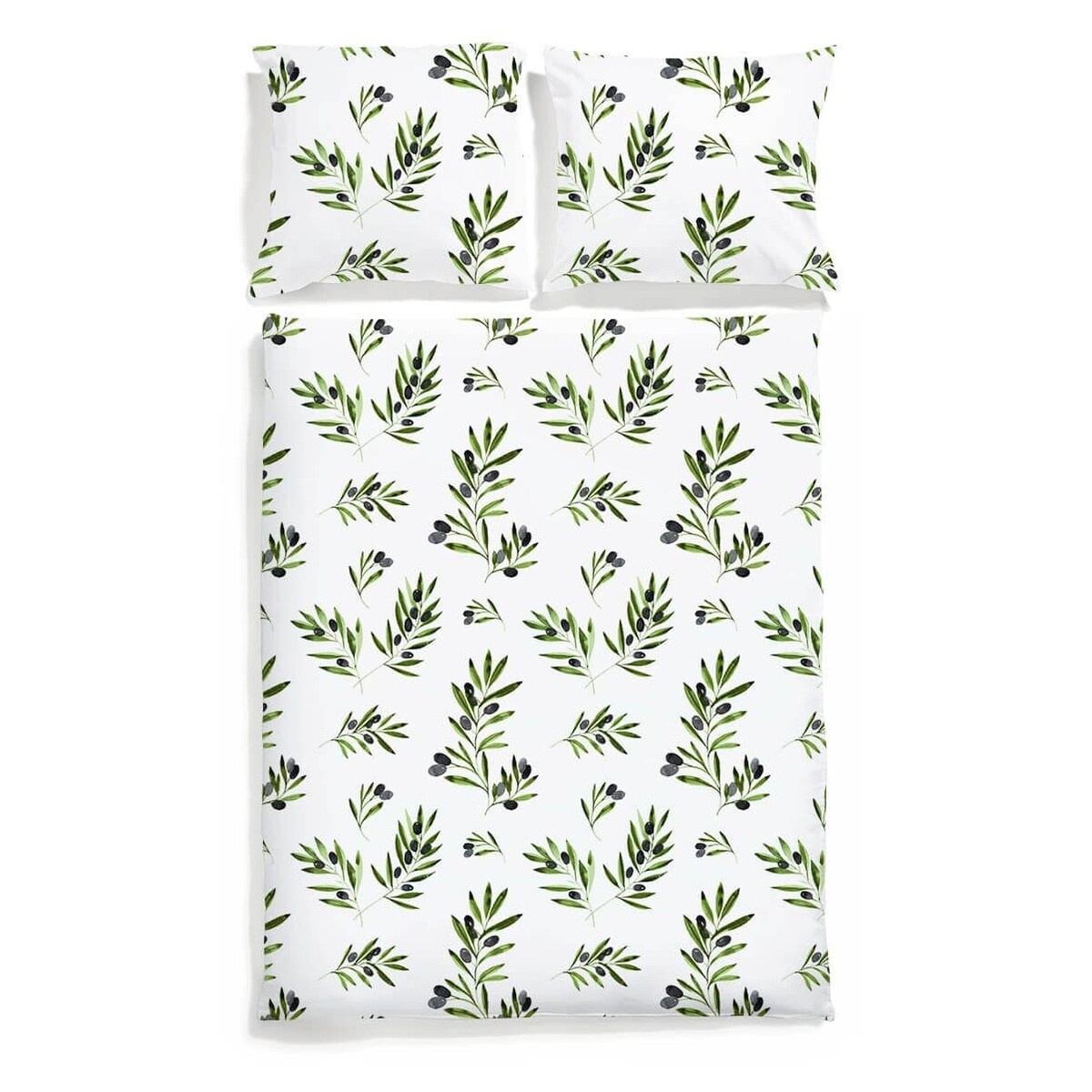 Pościel Oliwki 200/200 + 2 x 50/60 cm