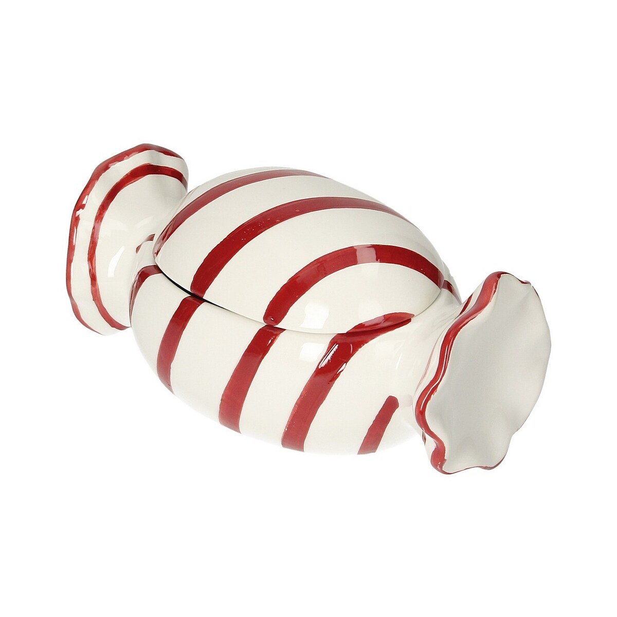 Pojemnik Swirly red, 21x11x10 cm