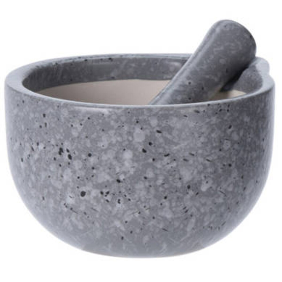 Moździerz kuchenny z tłuczkiem, ceramiczny