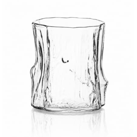 Szklanka 100ml Falowana, wzór drewna 1 szt do kawy, drinków, whiskey SZK208