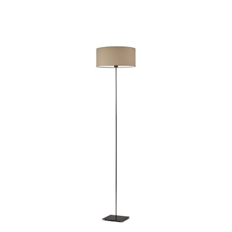Lampa stojąca podłogowa z abażurem walec 30cm BLUES II