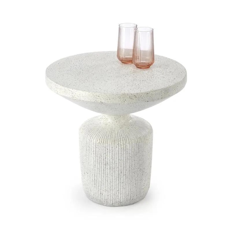 Stolik kawowy GIZA 54x54 biały