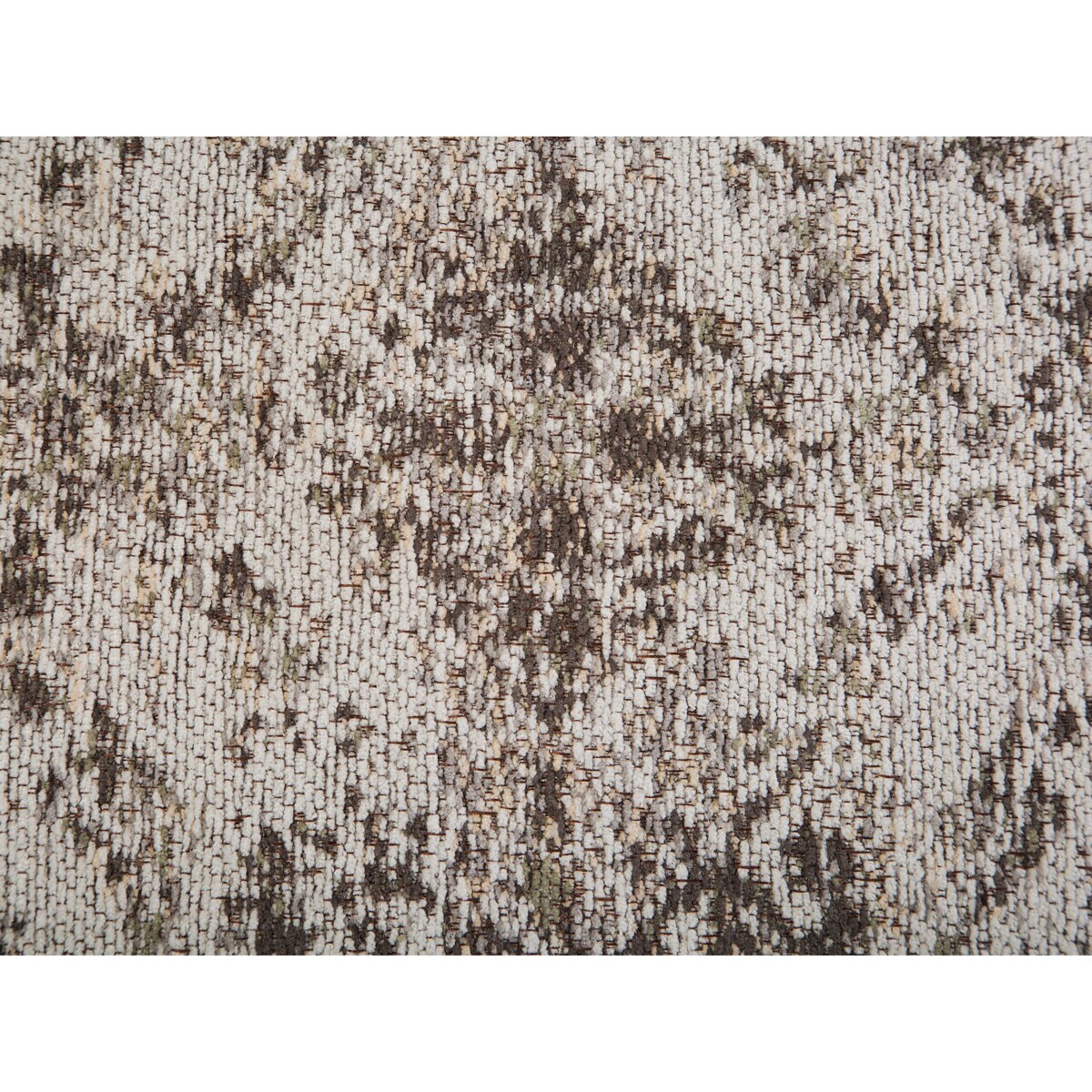 Puf 42 x 42 x 42 cm brązowoszary MEERUT