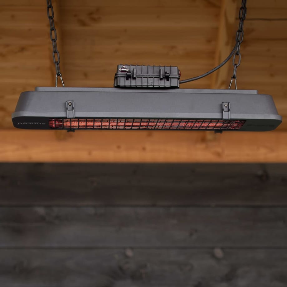 Sunred Grzejnik tarasowy wiszący Royal Diamond Dark różowe złoto 2500W