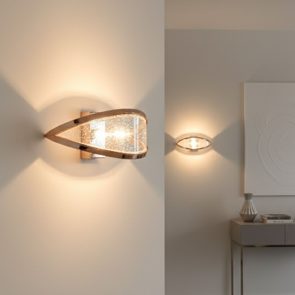 Kinkiet G137-W Led Złoty, Metal