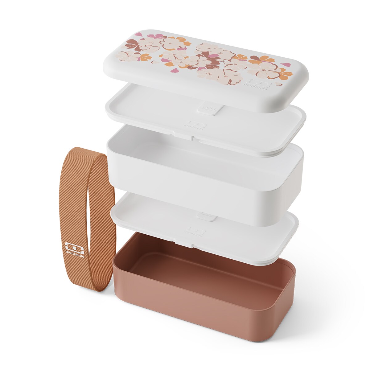 Monbento Original bento lunchbox 1 l Pink Floral