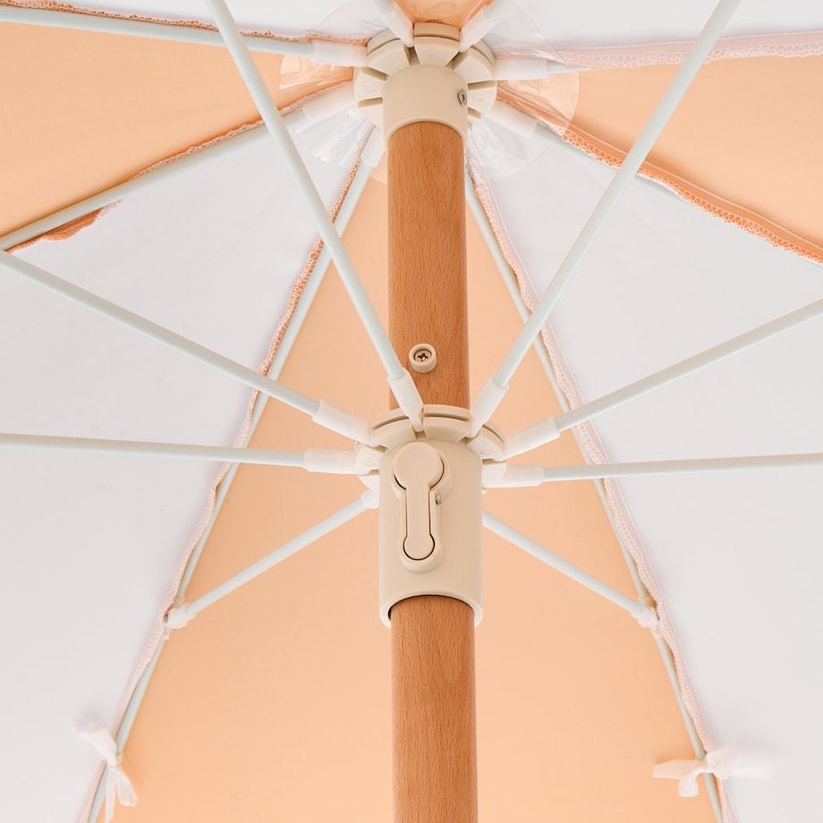 Parasol ogrodowy 155 cm MONDELLO Pomarańczowy