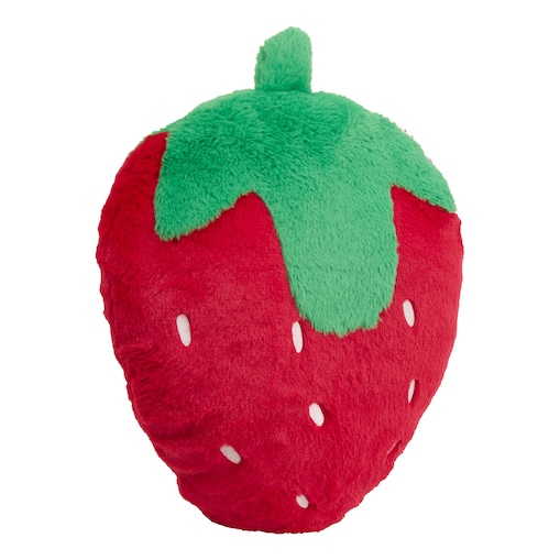 Poduszka w kształcie truskawki FRUITY, 40 x 40 cm