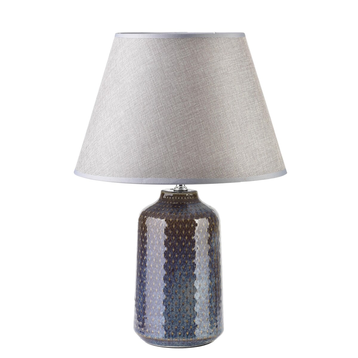 LETI GREY Lampa stołowa 12x12x45cm