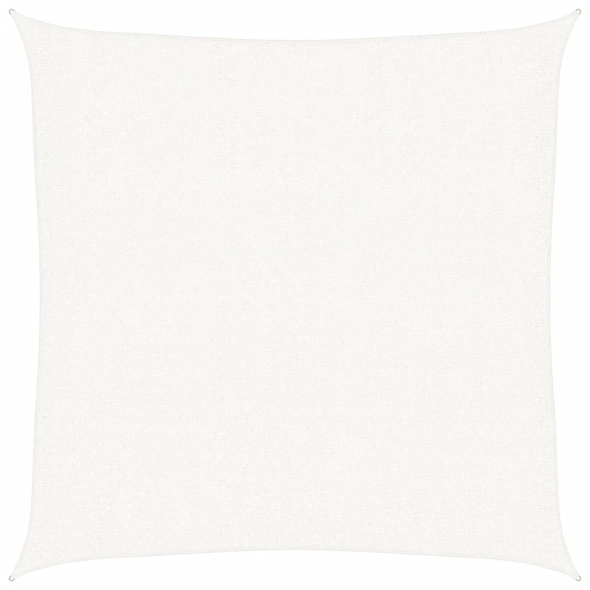 vidaXL Żagiel ogrodowy HDPE kwadratowy 2x2 m, biały