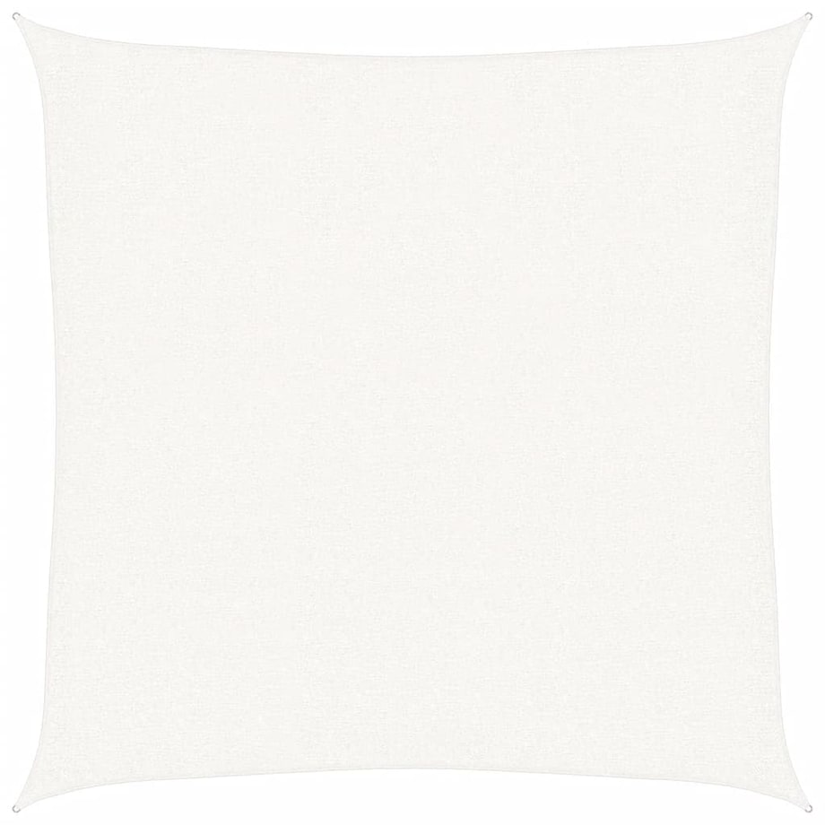 vidaXL Żagiel ogrodowy HDPE kwadratowy 2x2 m, biały