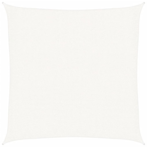 vidaXL Żagiel ogrodowy HDPE kwadratowy 2x2 m, biały