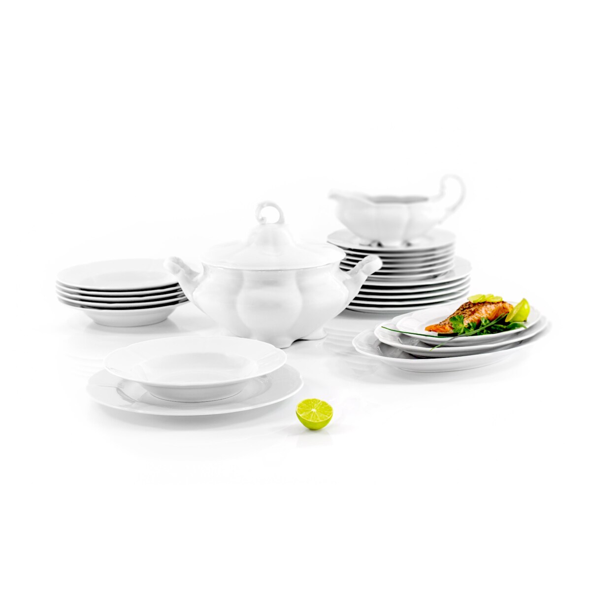 Waza 2800 ml Bolero Klara białe 0001