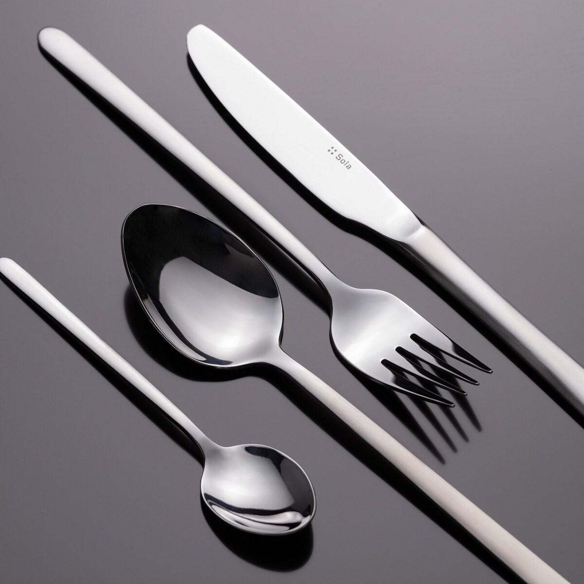 Sztućce Delmas komplet dla 6 osób 24 części, 44 x 33 x 4,5 cm