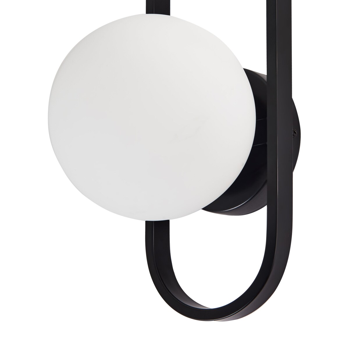 Lampa ścienna VARDI Metal Czarny