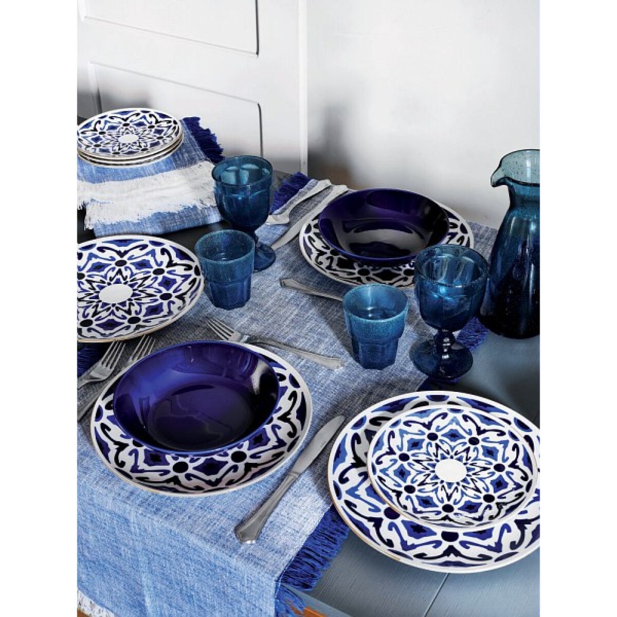 AF BLU MARE OBRUS 150 X 300 CM