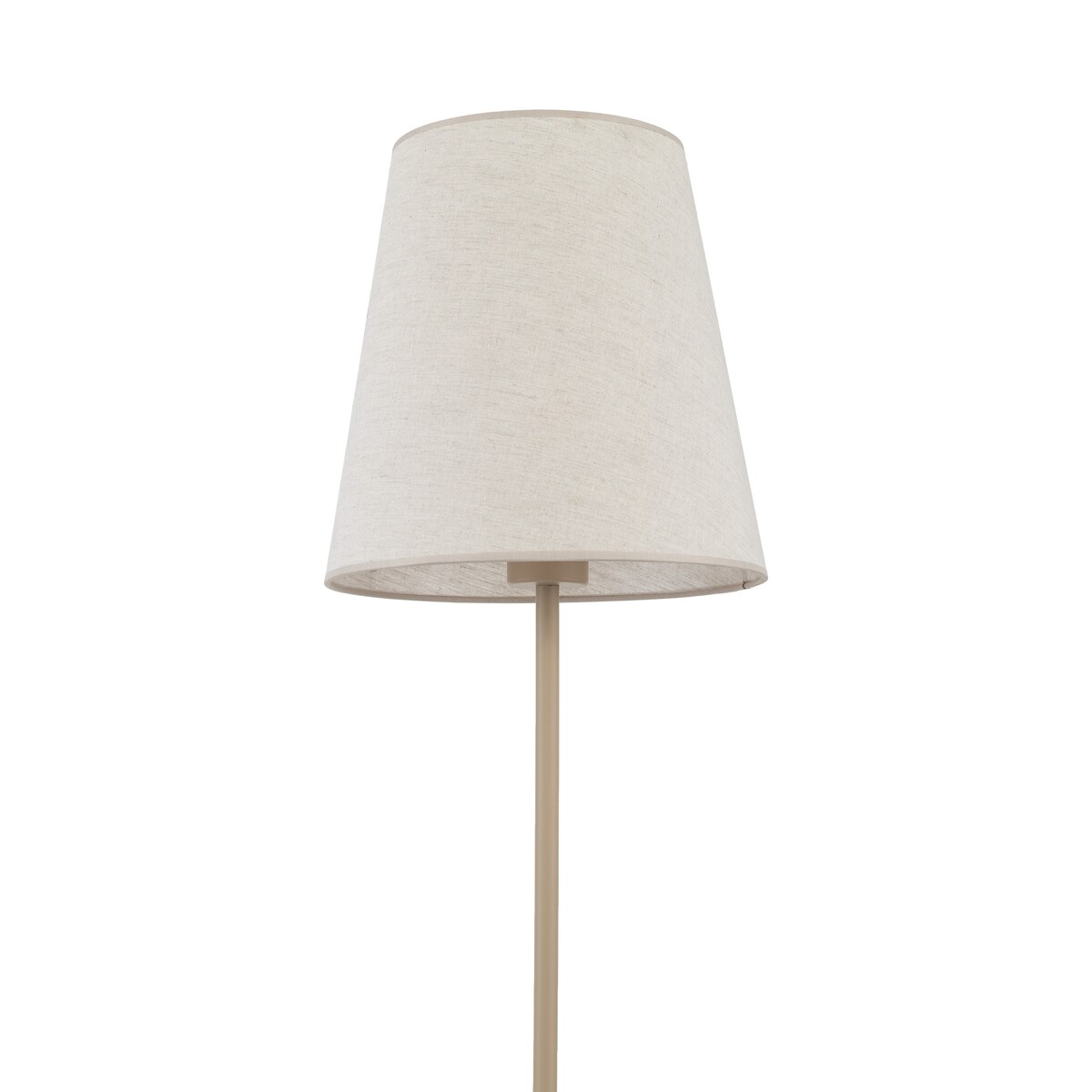 Lampa Podłogowa ELIZABETH Beżowa Lniany Klosz TK Lighting