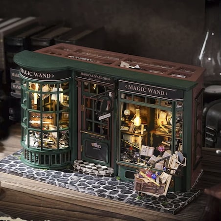 Miniaturowy domek - Różdżki wszystkich żywiołów