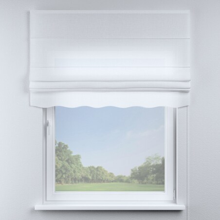 Roleta rzymska Florencja 100x170 prześwitująca, biała