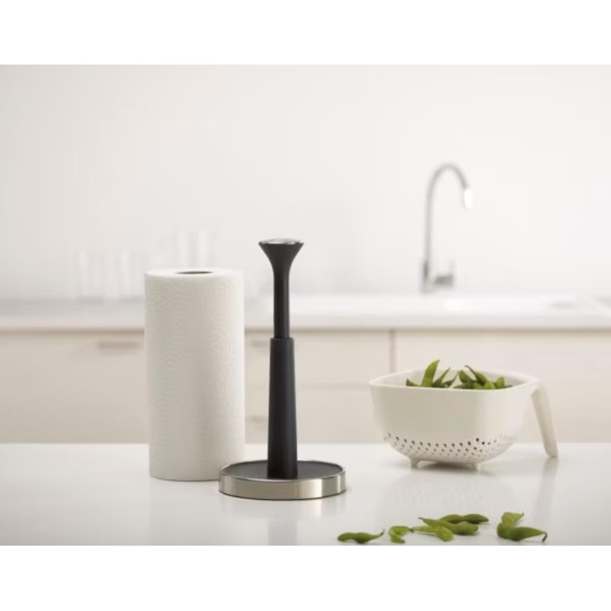 Stojak na ręcznik papierowy Push&Tear, 28 x 16 cm, Joseph Joseph