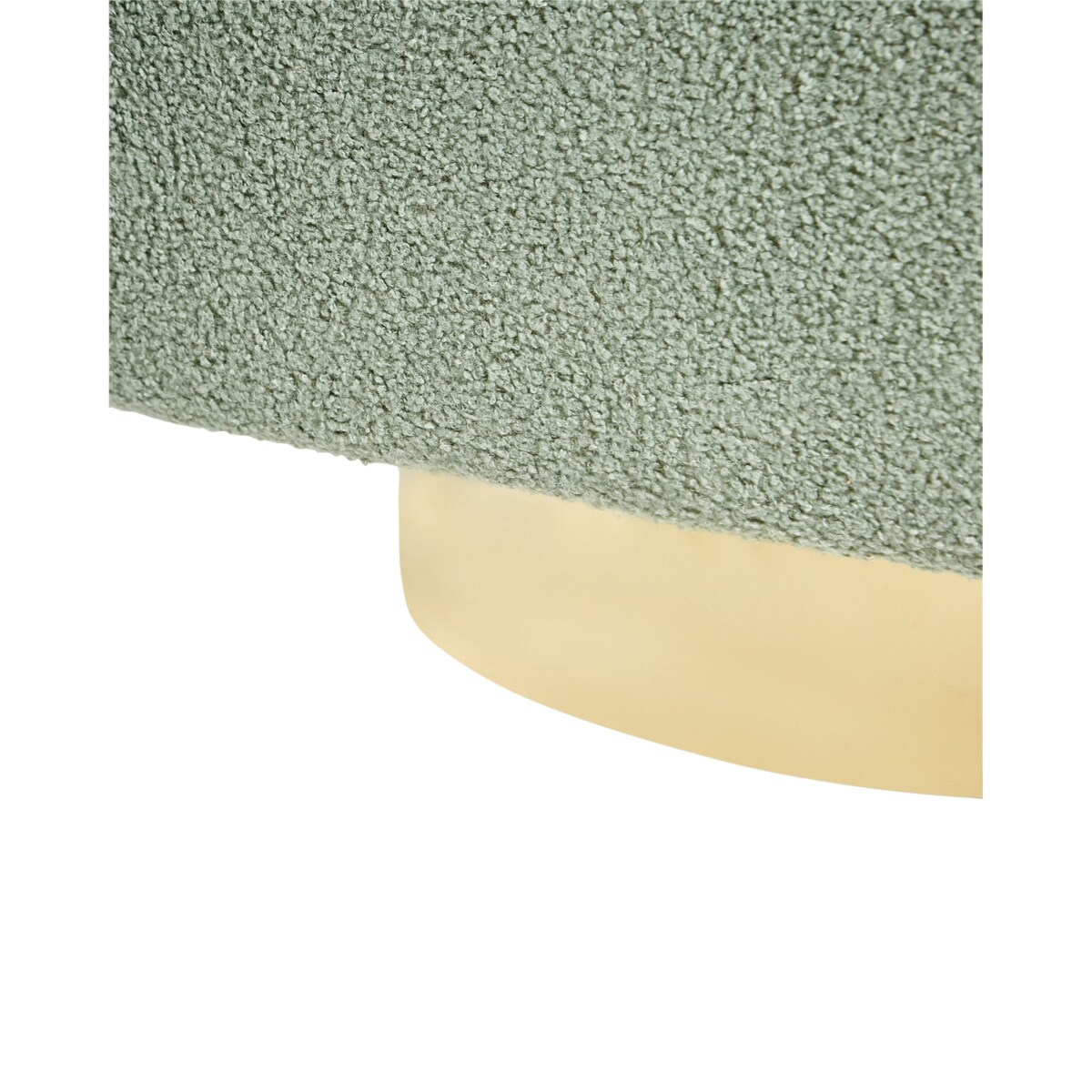 Fotel LAVIK Boucle Jasnozielony