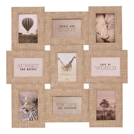 Ramka multi na 9 zdjęć, Isis, 58x58 cm