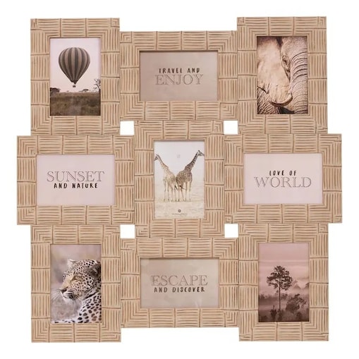 Ramka multi na 9 zdjęć, Isis, 58x58 cm