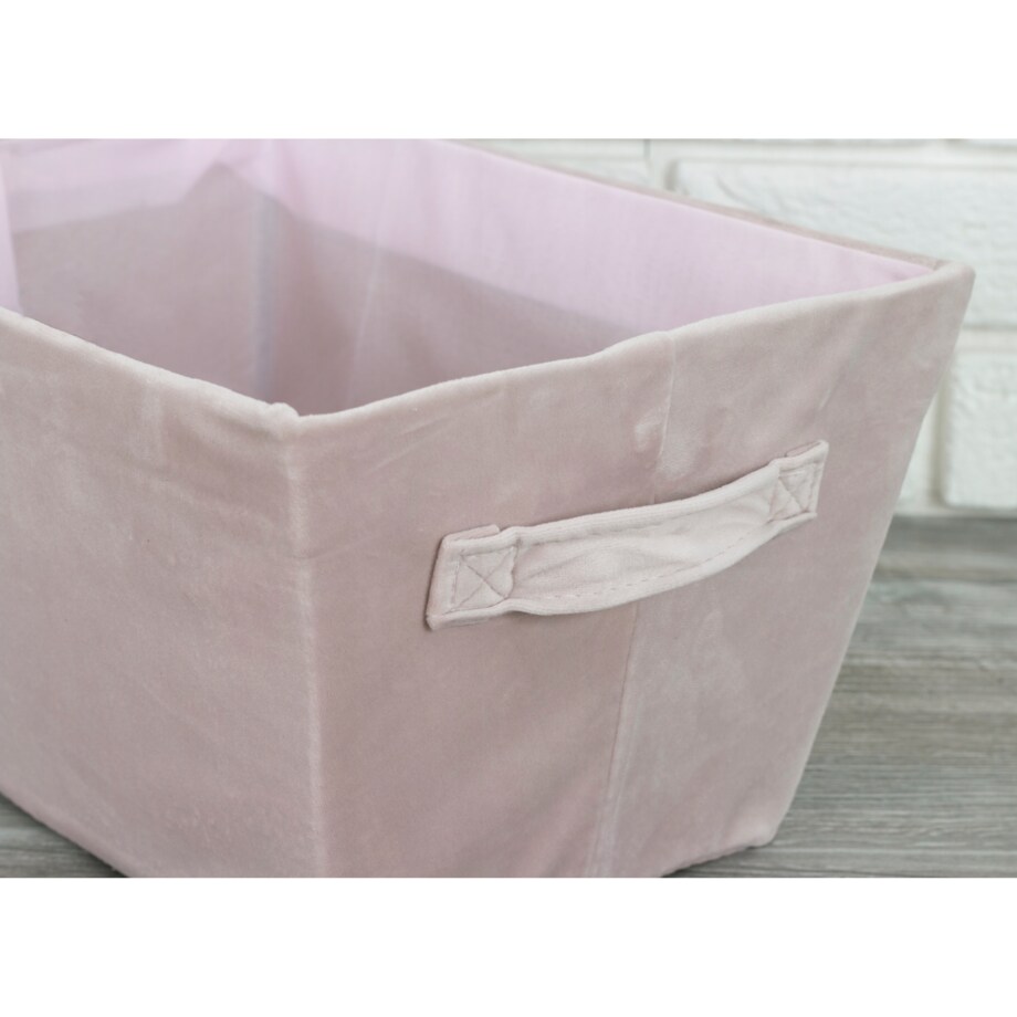 PUDEŁKO organizer na półkę RÓŻOWE