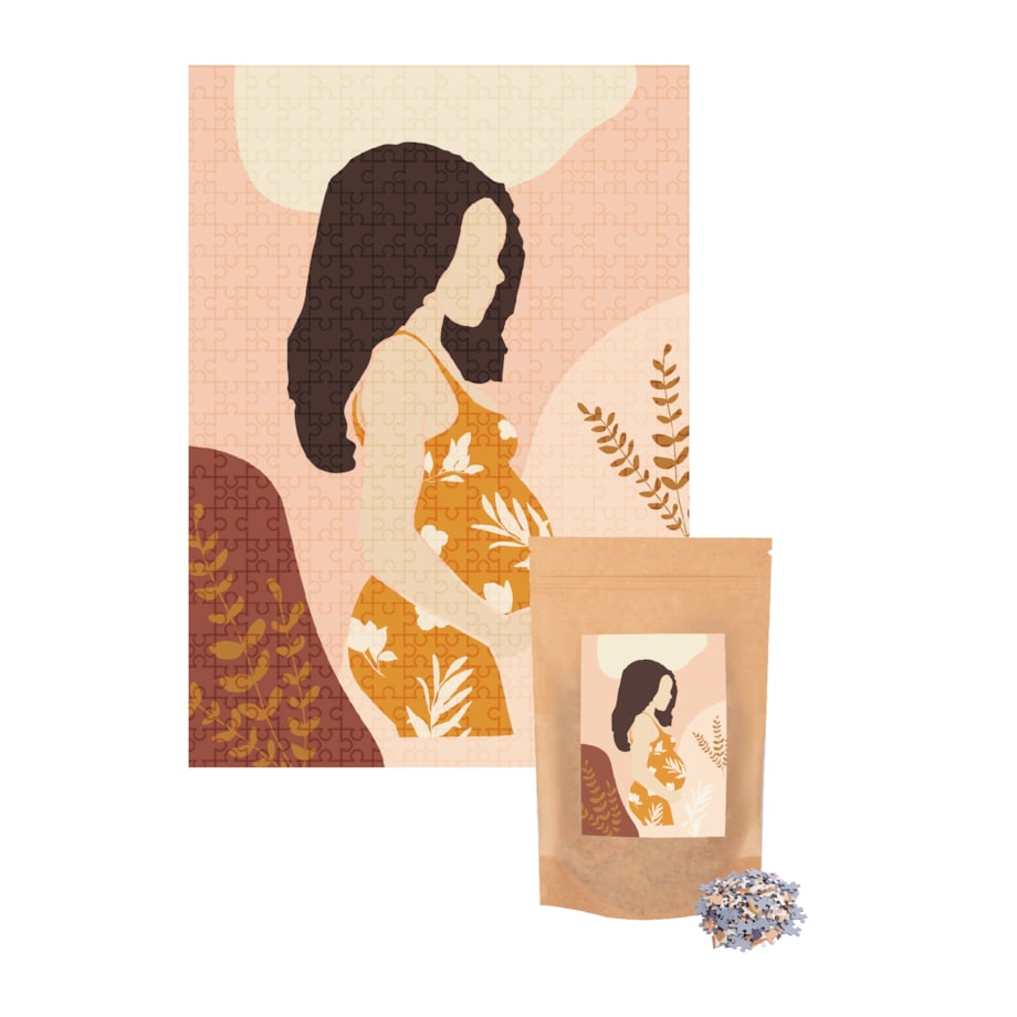 Muno Puzzle "Baby On The Way" Puzzle 500 el. w eco woreczku