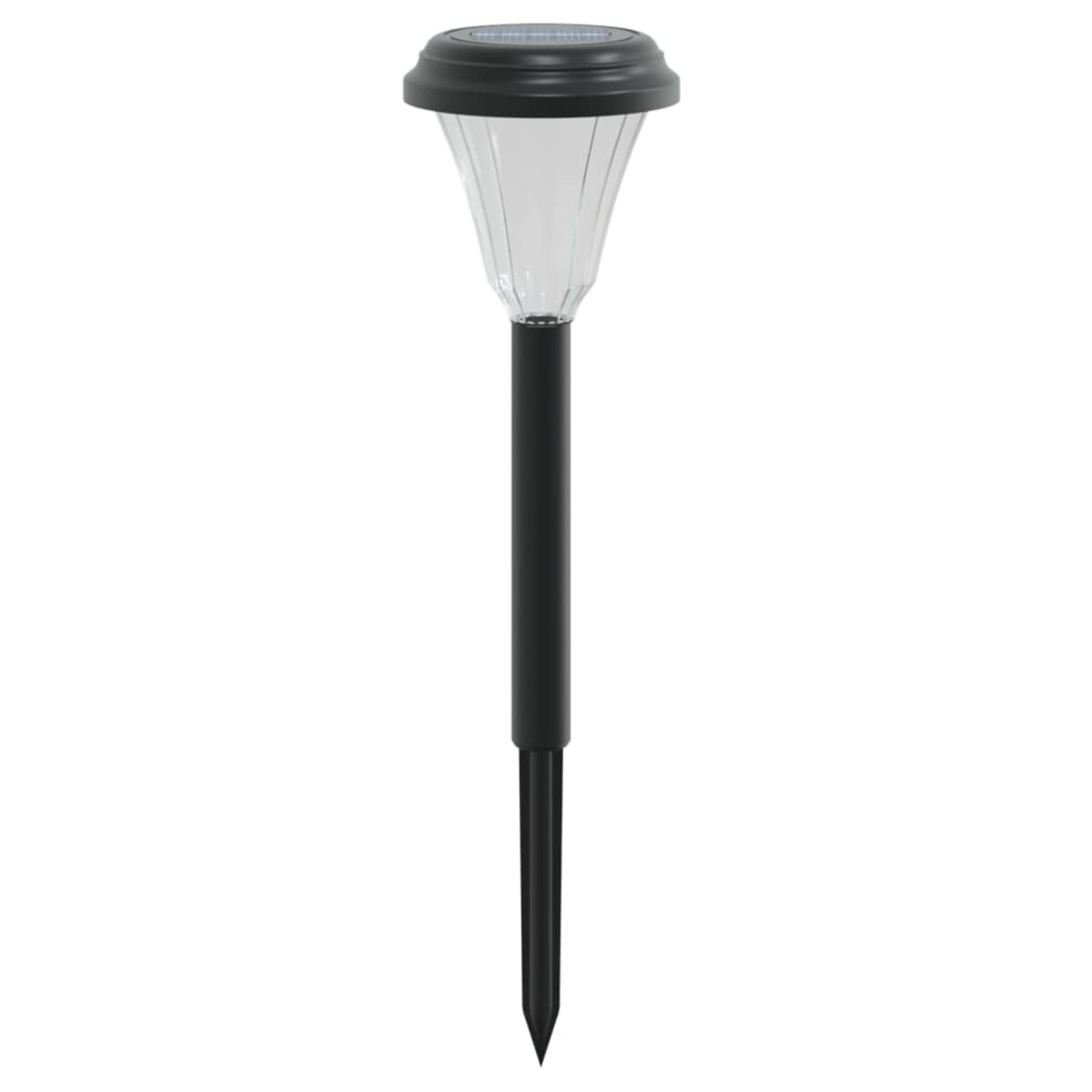 vidaXL Solarne lampki ogrodowe, z kolcem, 12 szt., białe światło