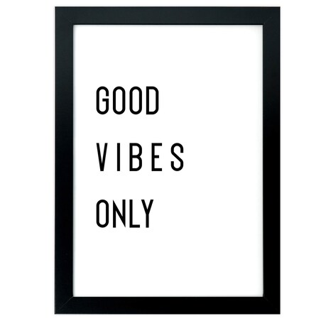 Czarna ramka na zdjęcia w rozmiarze 21x29,7 cm