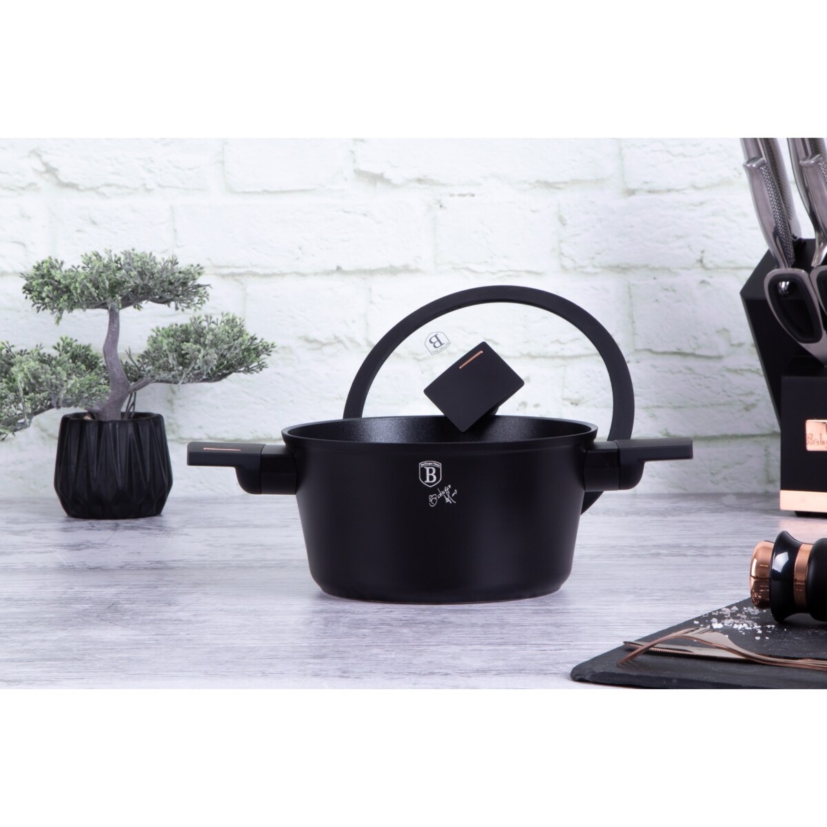 Garnek Tytanowy 20cm BerlingerHaus BH-7086 Monaco